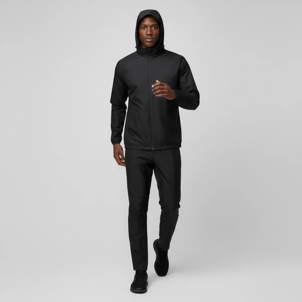2026 Wholesale Winter Unisex Fitness Sauna Suit Lightweight Waterproof Sweat-Wicking Quick Dry Workout Boxing Gym Elastic Waist