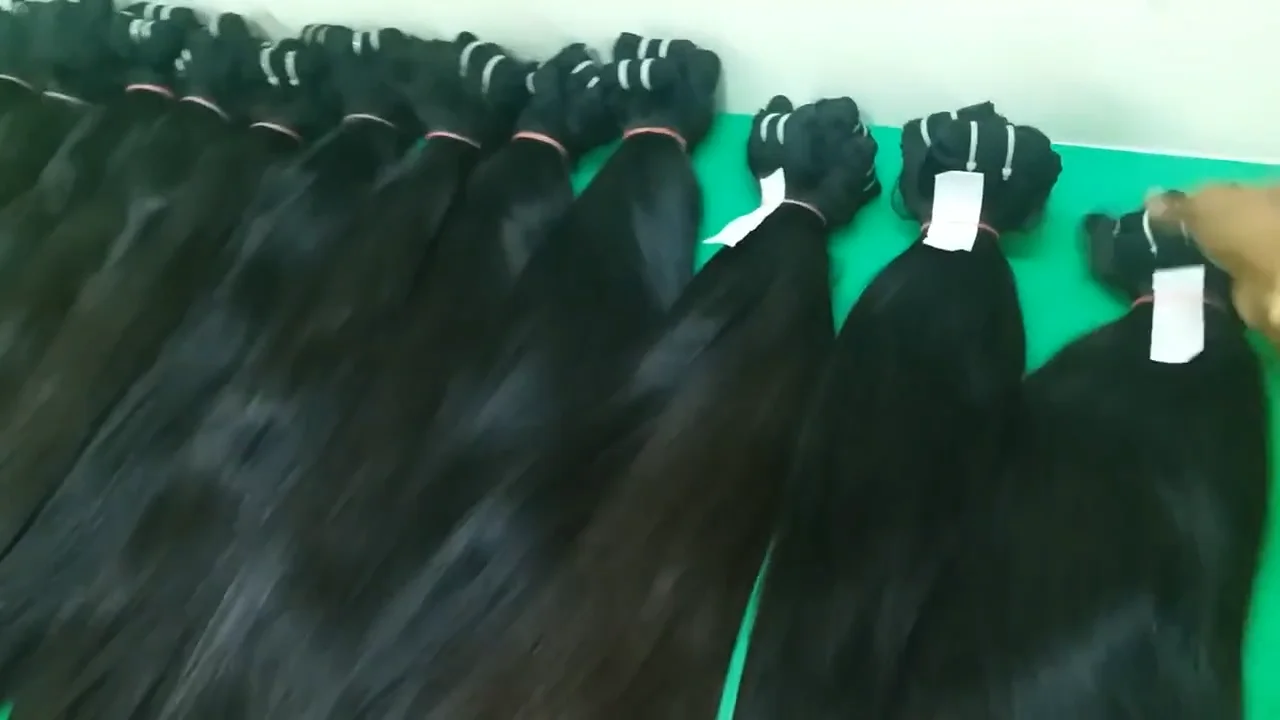 Cuticle Aligned Raw Virgin Hair Indian From India Hair Extension Pure