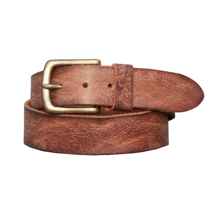 2021 Luxury Brand Men Slide Buckle Belt Genuine Cow Leather Belt For