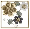 Gold With White and Gray