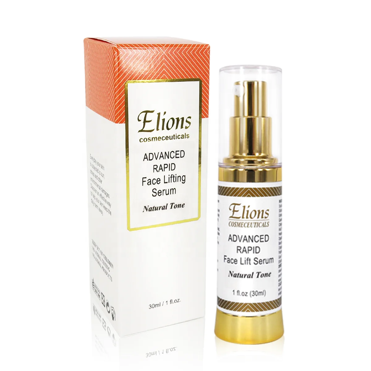 Private Label 3-Minute Instant Face Lifting Anti-Aging Serum Cruelty-Free Skin Care Peptide Wrinkle Smoothing Gel