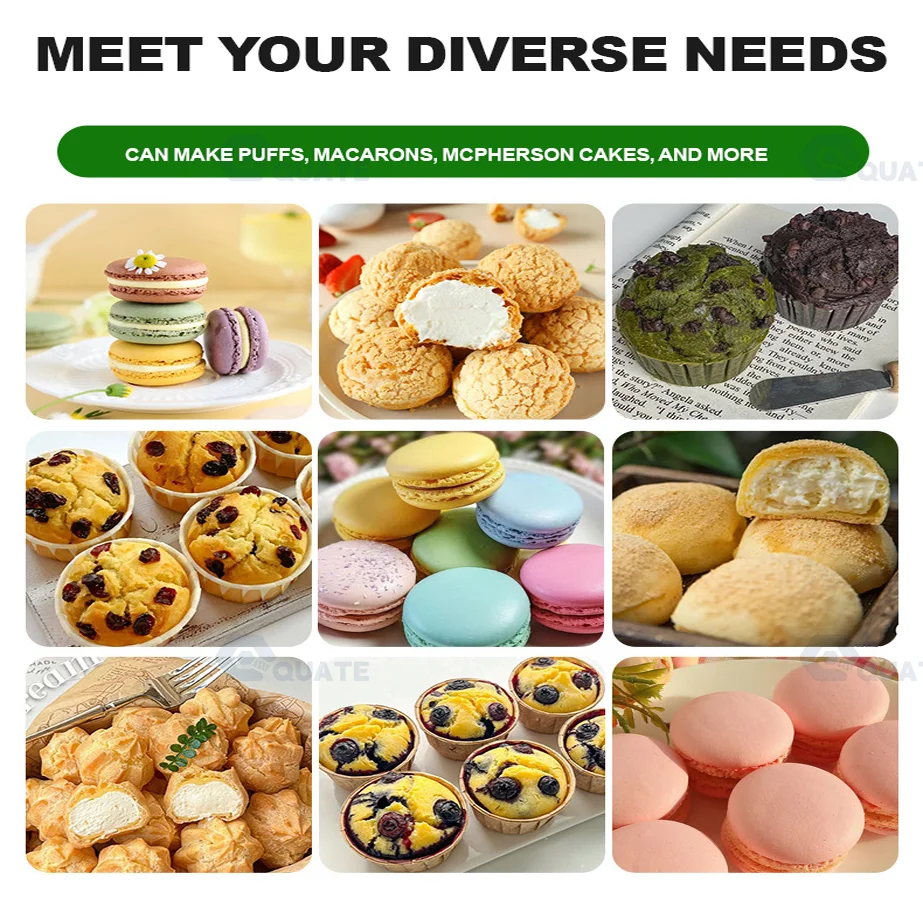 Mini Biscuit Cookie Making Machine Automatic Baking Machine Oreo Biscuit Making Machine