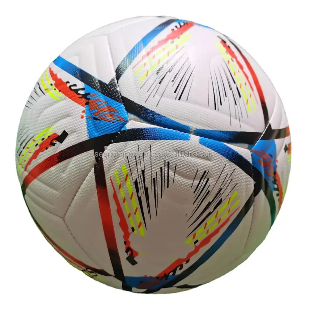 Fully Customized Hand Stich Soccer Ball Official Size Soccer Ball