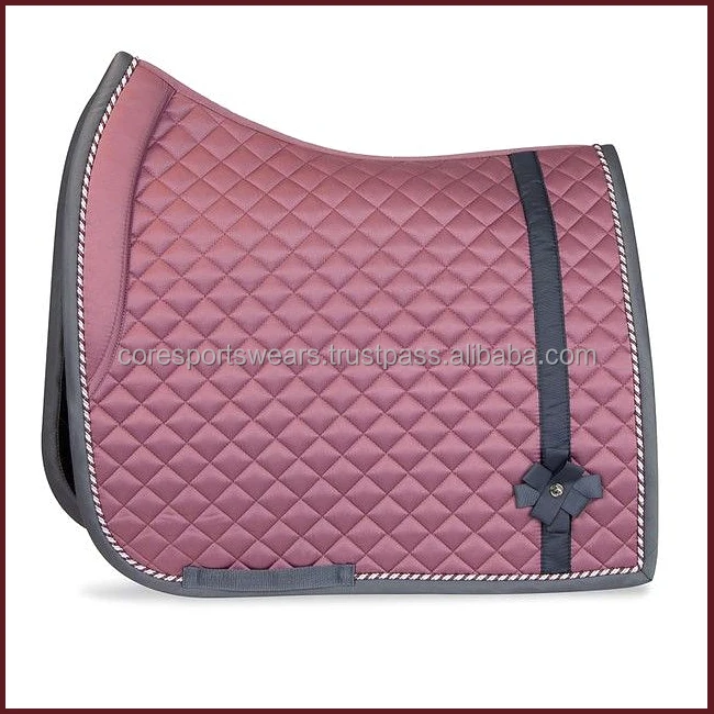 Оптовая продажа, под заказ, черная подкладка под седло с косой лошадью