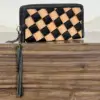 Black & Tan Checkered