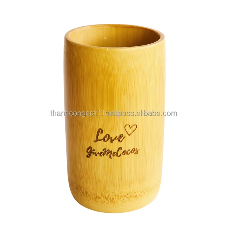 Bamboo Mug Natural (TCBA-22005) | Thanh Cong Handicraft Export Co.,Ltd