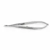 Straight.  With lock.  Overall length 7-1/4in (18.4cm).