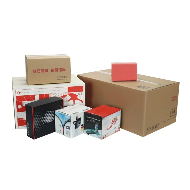 Factory Direct Sales Customized Heavy Duty Container Shipping Corrugated  Carton Box With 4c/6c Printing Carton