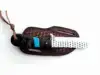 Dark Ebony, Bright Turquoise Blue Accent