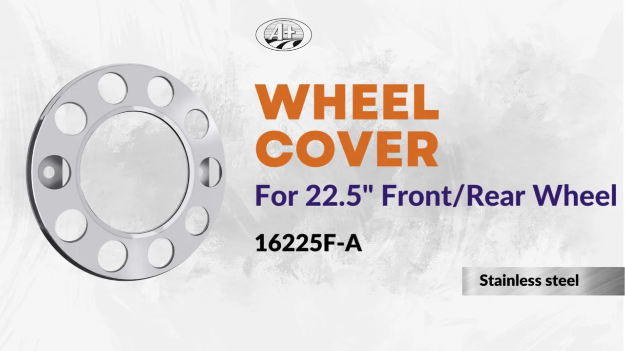 Eu/jp 22.5 T304 Stainless Steel Truck /bus Wheel Cover Protector Ring With Open Center For Steel