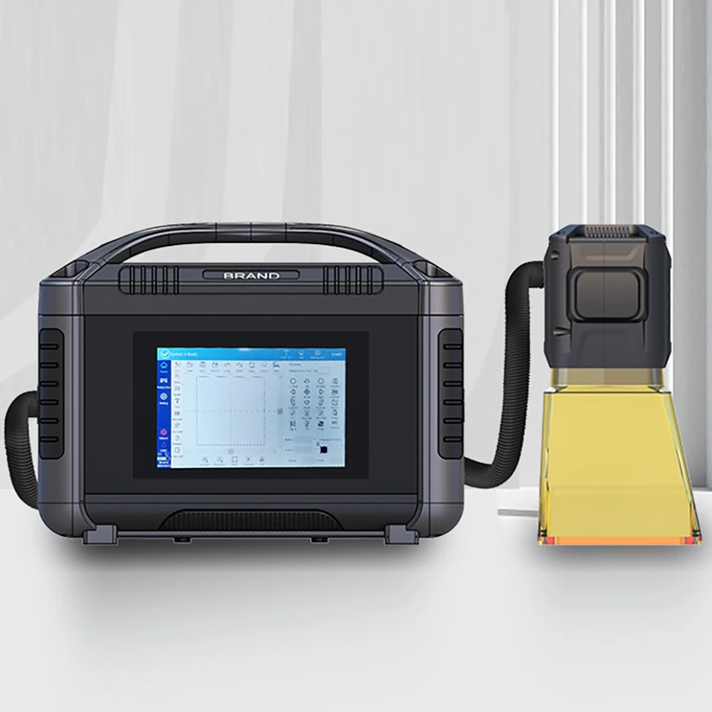 Handheld Laser Marking Machine Portable Mini Laser Engraver Etching Metal 20W 30W 50W