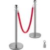 Red Rope Silver Bar Color