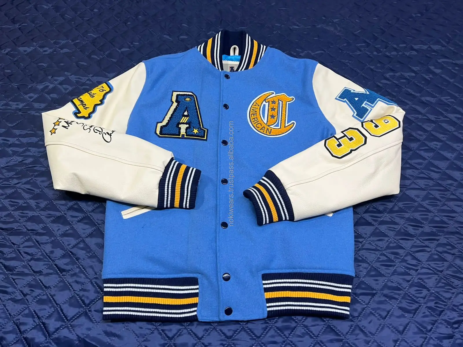 High Quality Custom Greek Letterman Varsity Jackets Custom Varsity