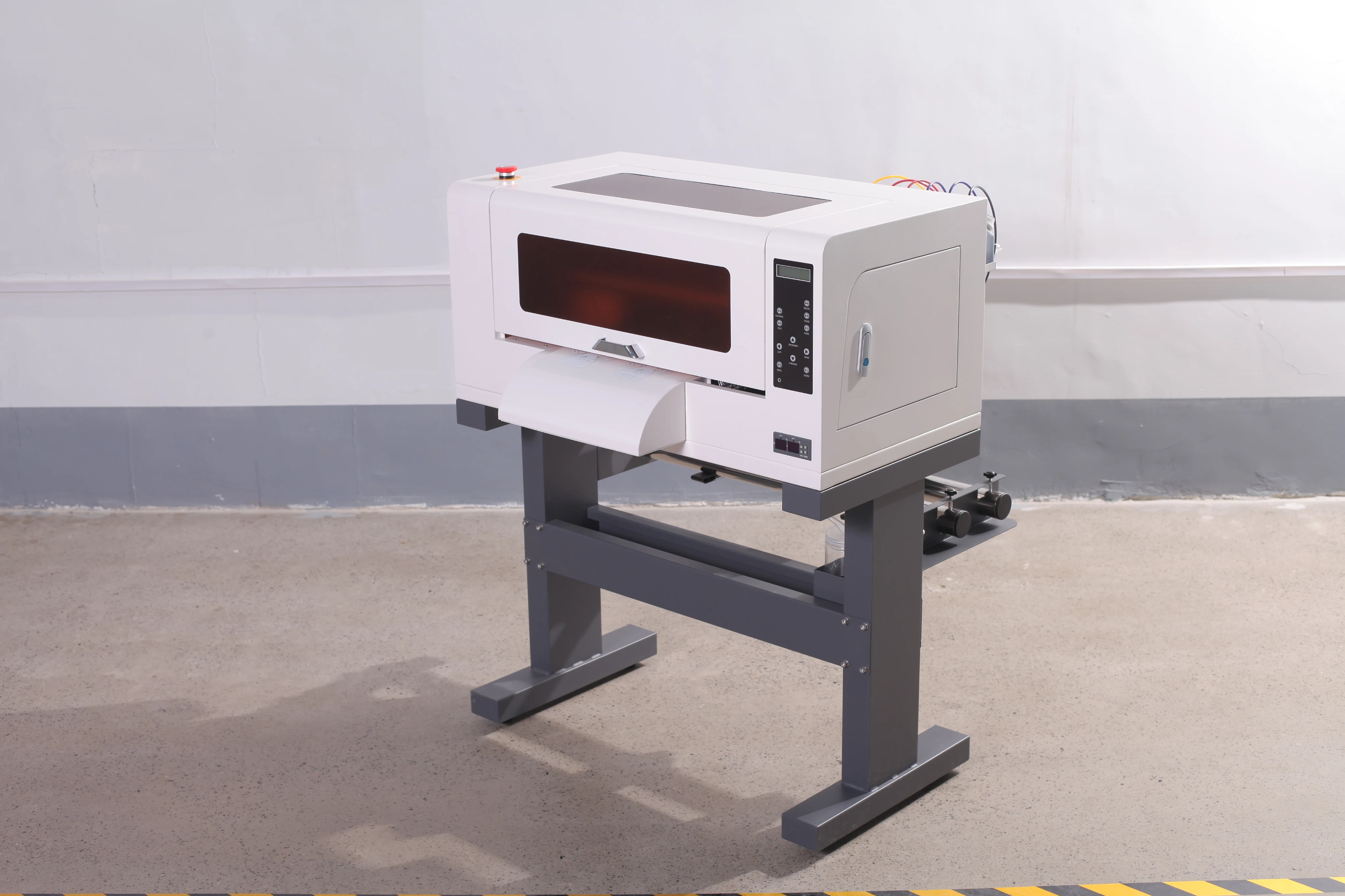 30cm A3 Size Dtf Printer Roll to Roll Mini Dtf Machine CMYKW with 3 Pcs Printer Heads