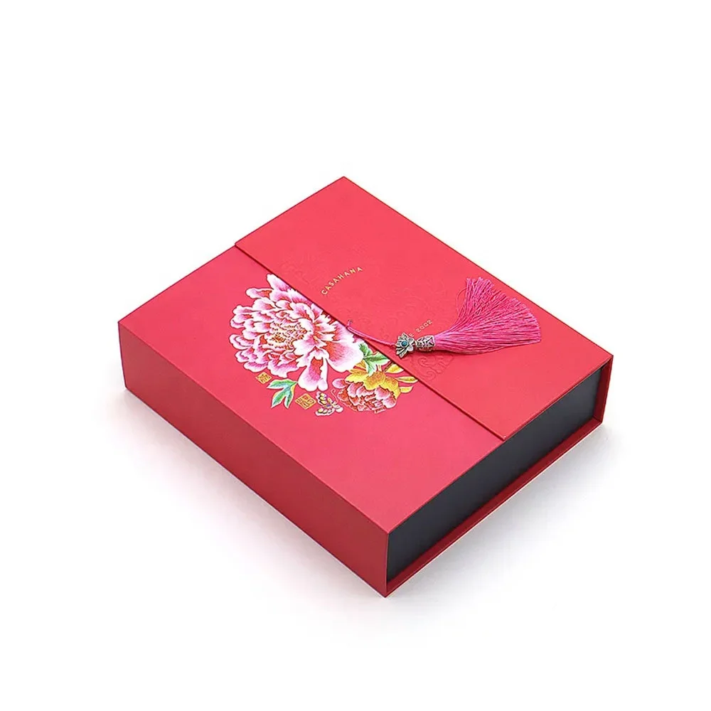 Customized Luxury Double Door Opening Gift Box Packaging With