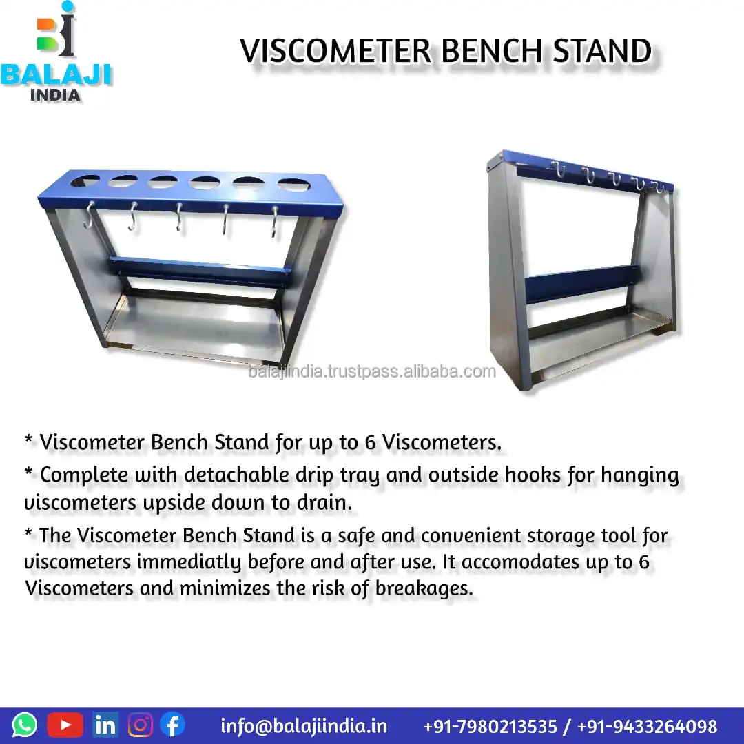 Bench Stand For Drying,Dripping,Clearing Oil & Liquid In