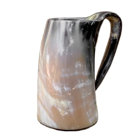Viking Horn Drinking Mug Beer Tankard Genuine Ox Horn 16-22oz Mug Personalization Birthday & Groomsmen Gifts for Him