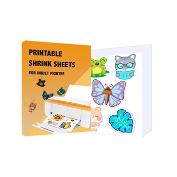 Modern Translucent Shrink Film Craft Shrinkable Resin 8.5*11 Inkjet ...