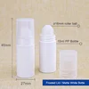 White Bottle with Frosted Lid