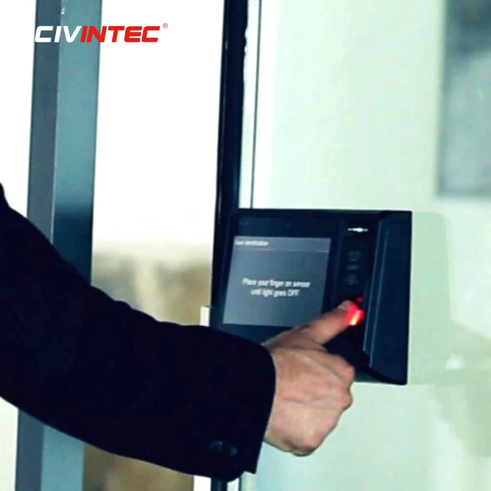 Ethernet Biometric Time Clock Terminal to Record the Attendance Log With SDK for Customer to Build Own System to Integrate With