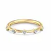 18K Gold Moissanite