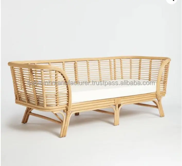 Luxury High Quality Rattan Cane Sofa Arizona Natural Rattan Multiple