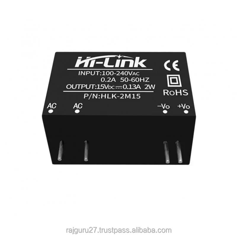 Hlk-2m15 Power Module Supply From Hi-link Shenzhen 2w Ac Dc 220v 3v/5v ...