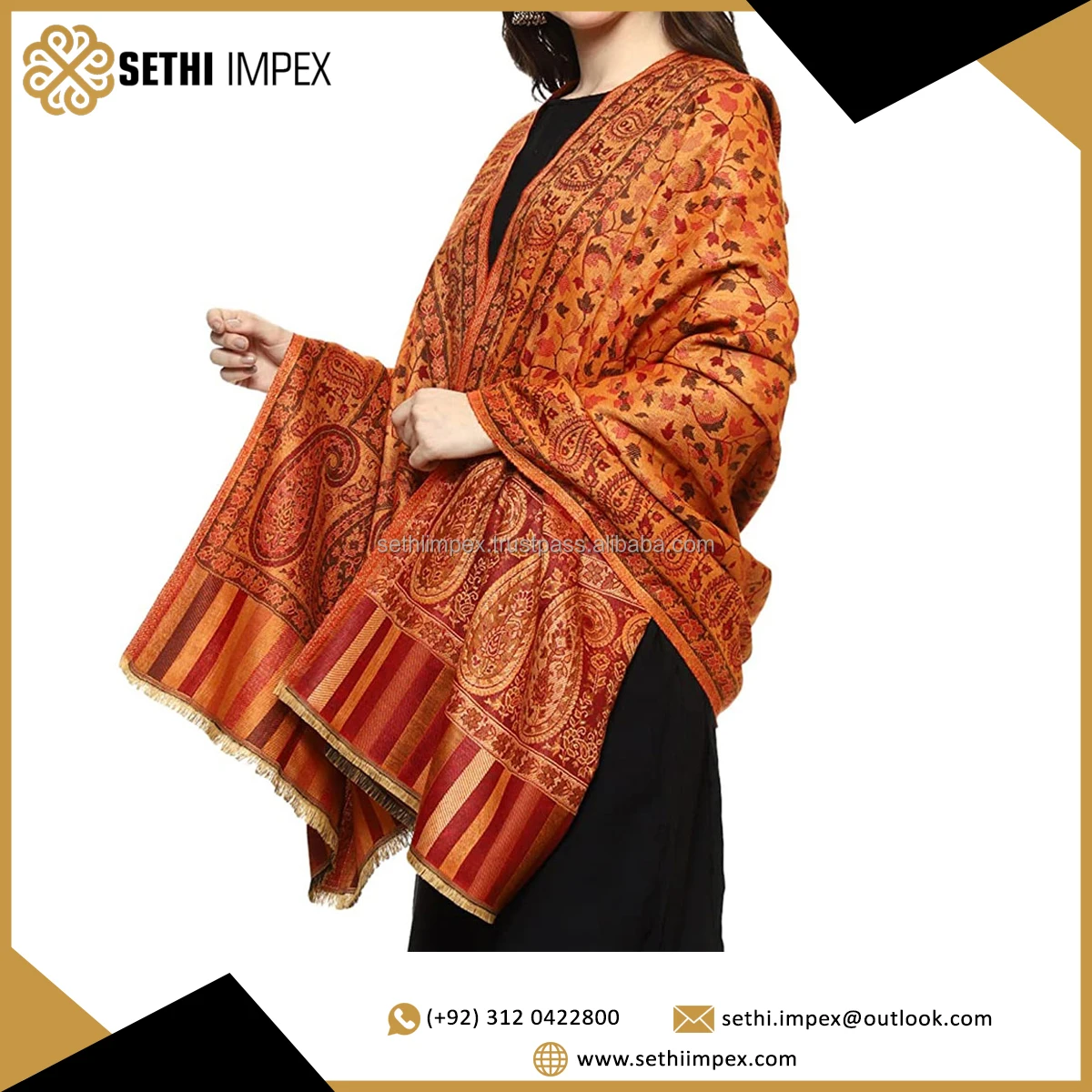 nishat wool shawl 2022