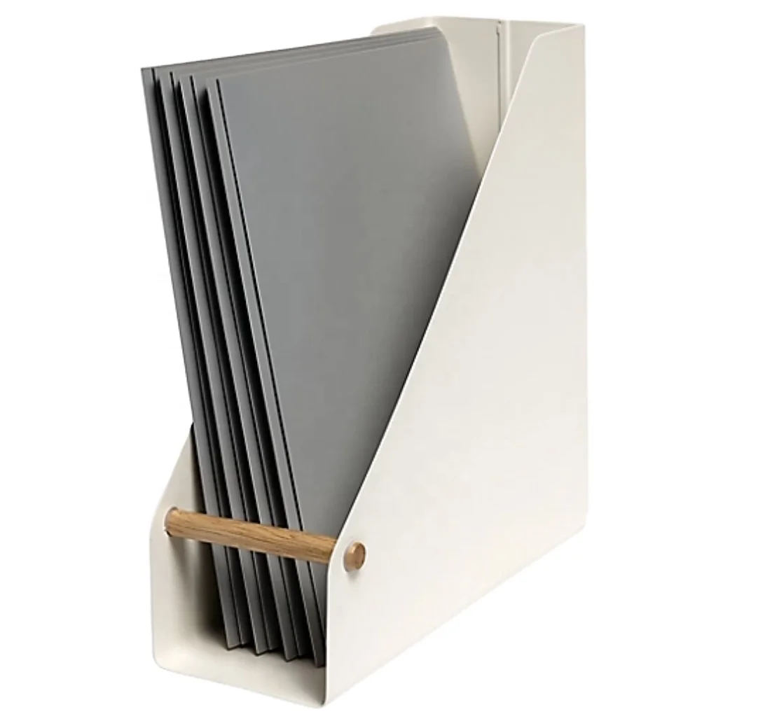 Металлический органайзер для журналов офисных столов и Лидер