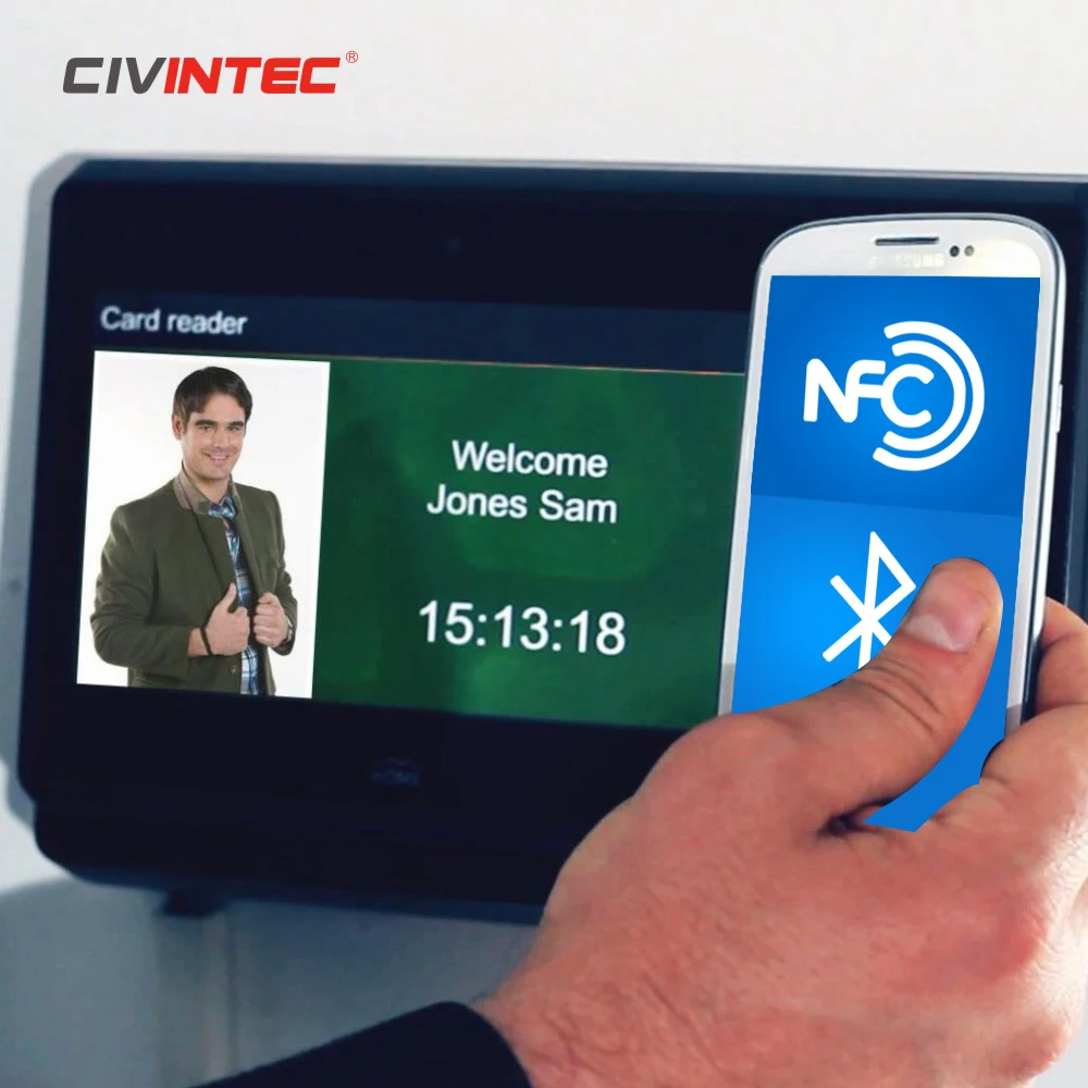 Ethernet Biometric Time Clock Terminal to Record the Attendance Log With SDK for Customer to Build Own System to Integrate With