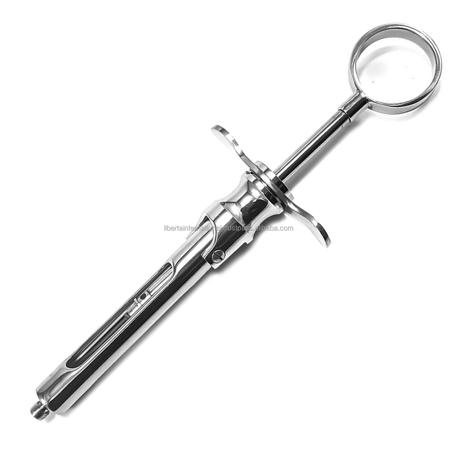 Dental Injection Syringe 1.8ml Stainless Steel Dental Aspirating ...