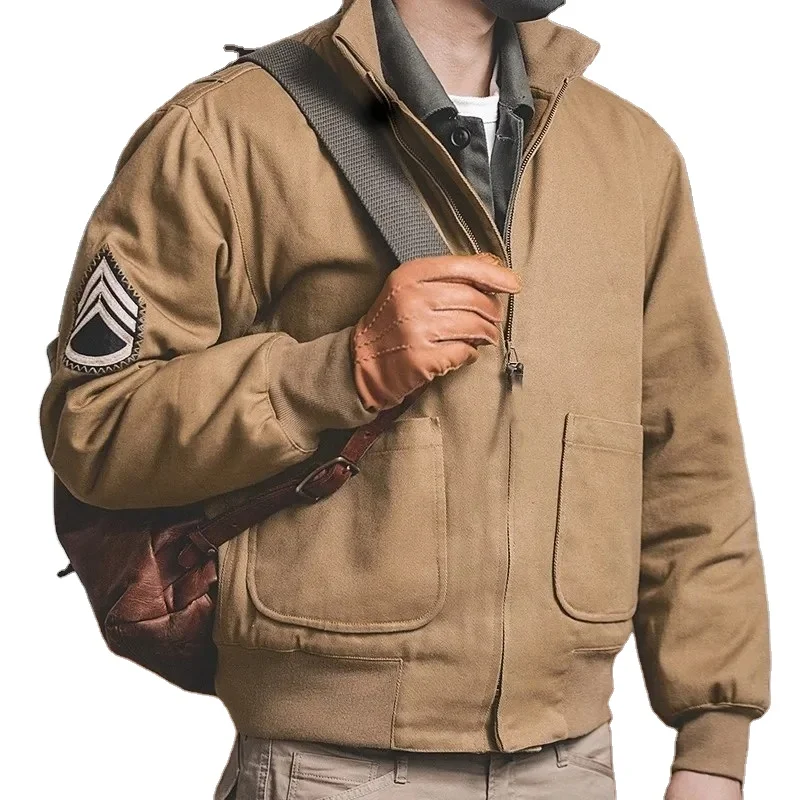 Men's Spring Fury Tanker Jacket Tactical Flight Bomber Combat Jackets Casual Outwear Coats Hombre Plus Size
