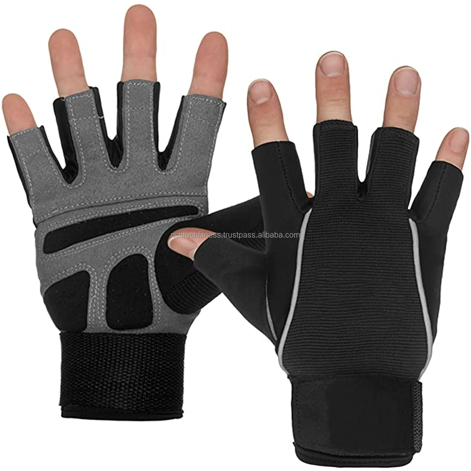 New 2023 Customized Logo Gloves For Gym Men Women Breathable Workout