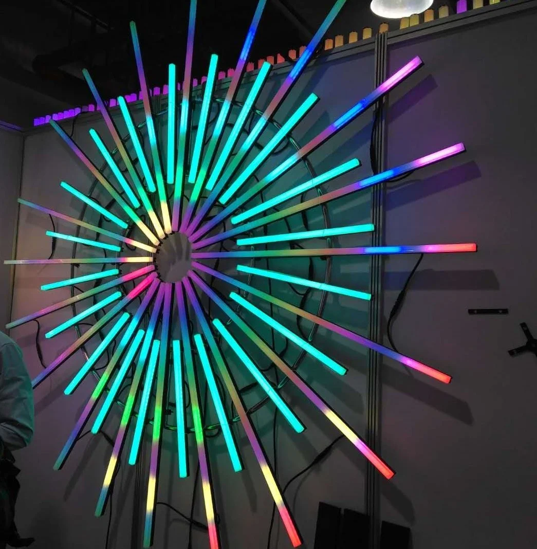 RGBW Stage Event Pixel Light Bar / LED Pixel Mapping bar / LED Disco DJ Night Club Decoration RGB LED Pixel Stick bar Lights