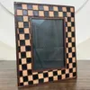 Black & Tan Checkered