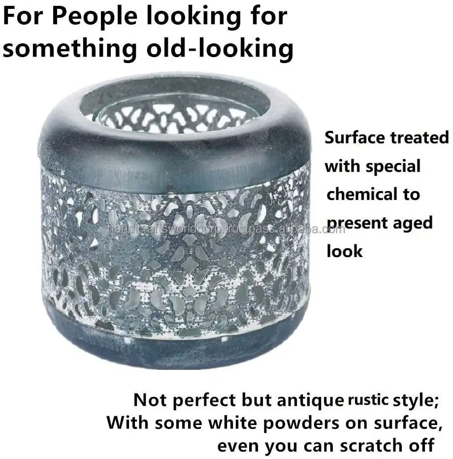 Metal Candle Cups With Round Flat Base Tealight Candle Holder Cups Fit