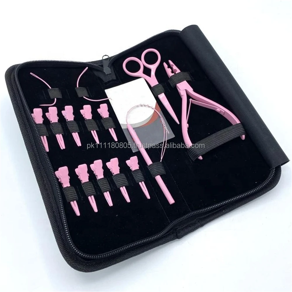 Factory Wholesale Hair Extension Tools Kit Tools For Professional