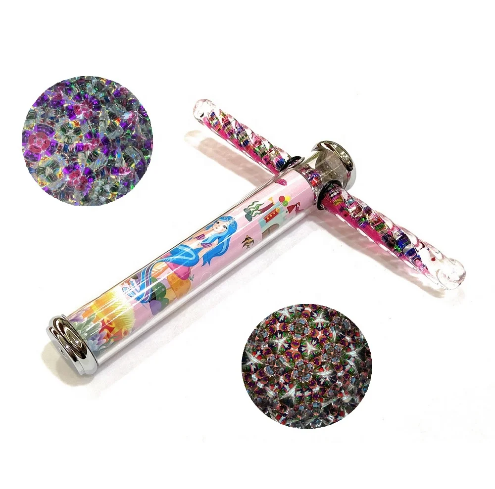 Акриловый калейдоскоп с красочной печатью сувенирные подарочные