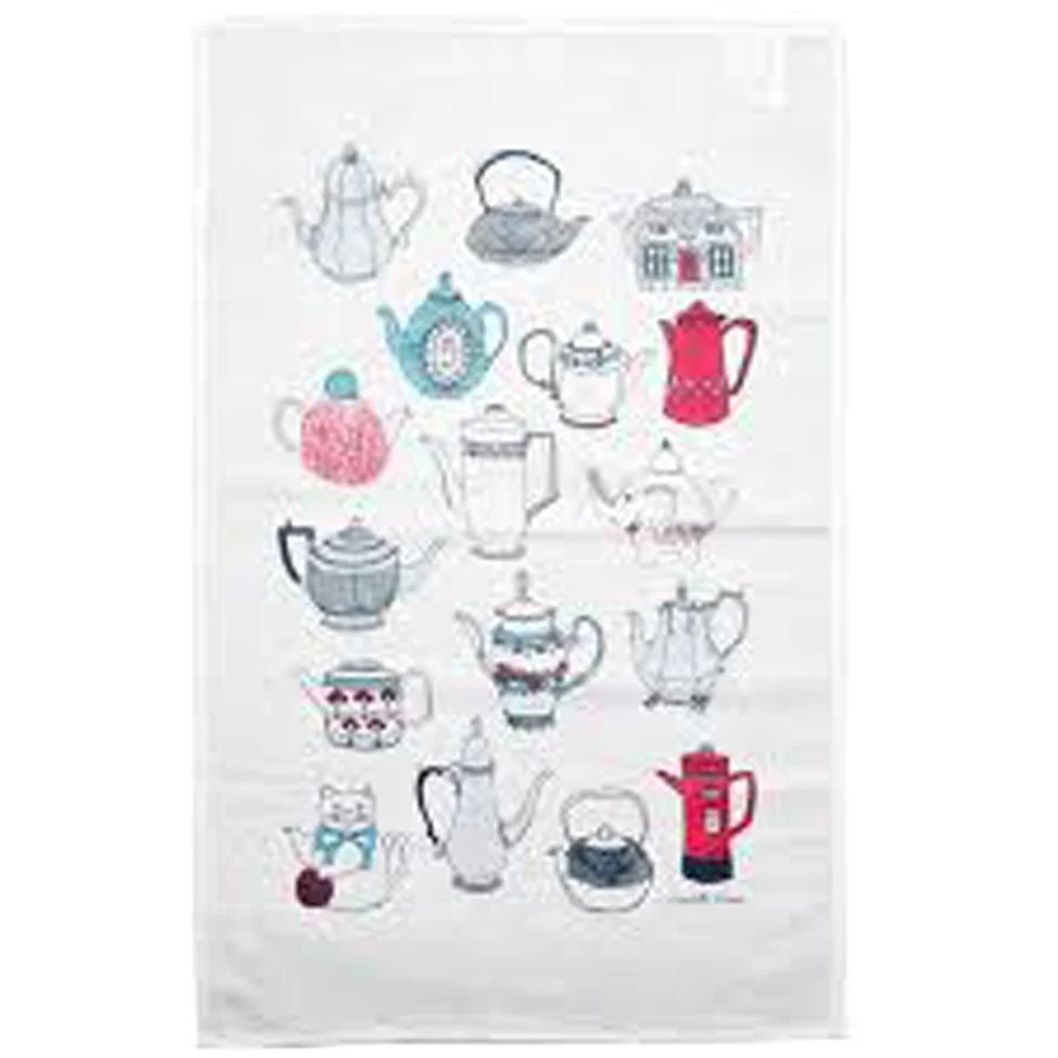 Plain White Cotton Kitchen Tea Towel White Blank Good Water Absorb