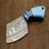 Hand Forged Damascus Steel Chef Knife Sharp Kitchen