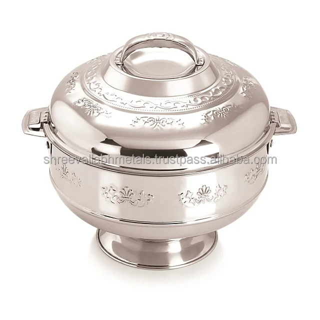 Arabic Casserole Food Warmer Hot Pot Stainless Steel Hot Pot Casserole With Cover Stainless
