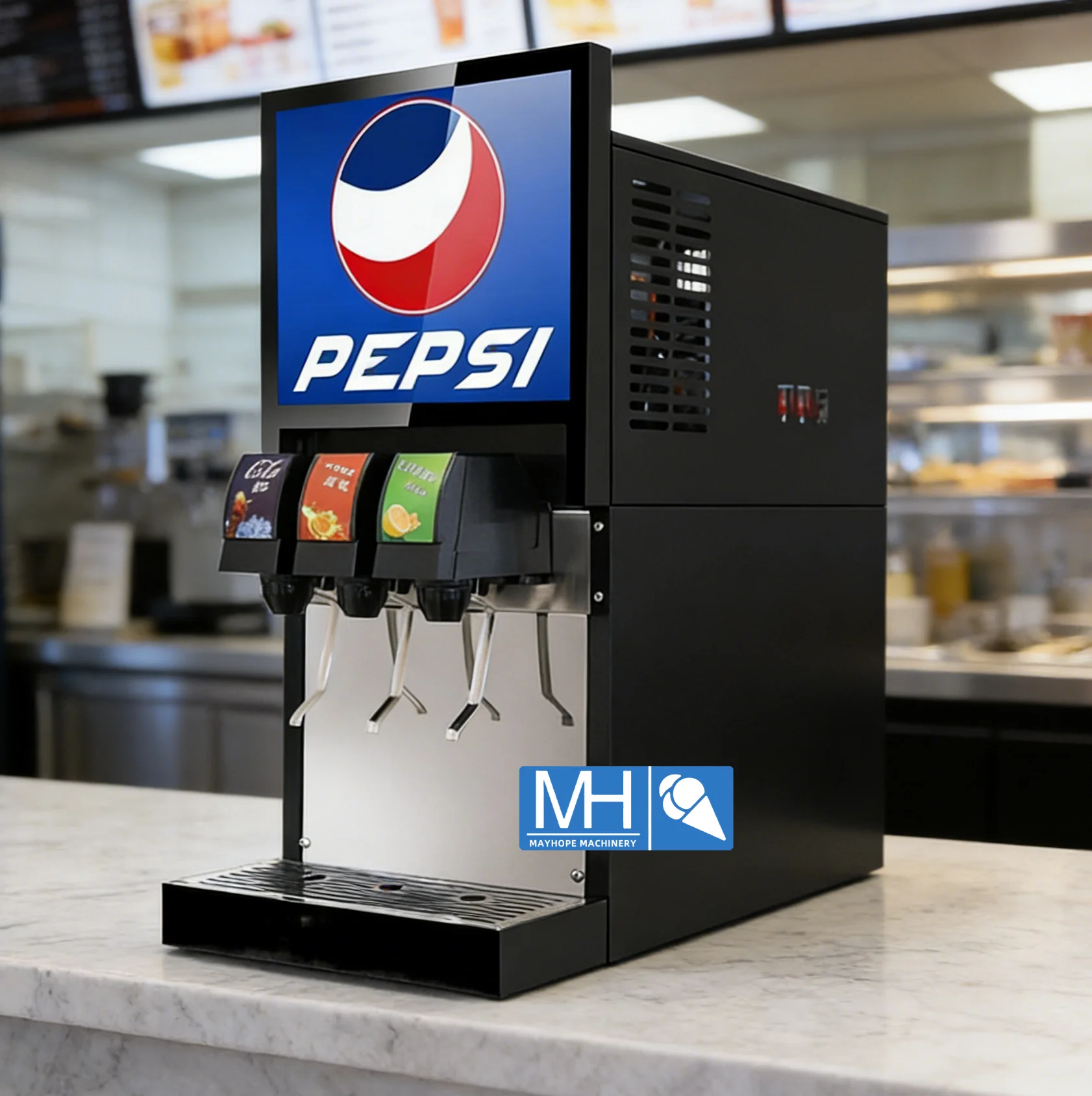 ペプシ　ディスペンサー ペプシコーラポストミックスドリンクディスペンサー 40L 商業用
