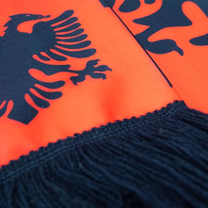 Cheap Sporting Events Supporter Polyester  Spandex Sublimation Printing Football Any Design Scarf Scarves with Logo Printed