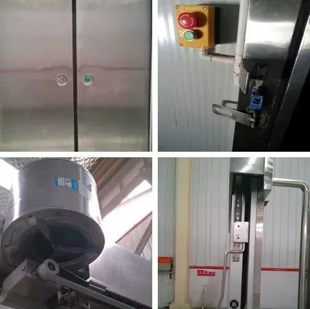 High-speed PVC door with self-healing function for cold storage