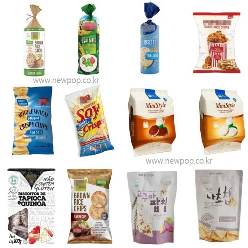 SYP5806T Triangle Popped Chips Processors CE Approved Industrial Confectionery Equipment Rice Cake Machine From Korea