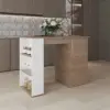 Natural Oak / White Color