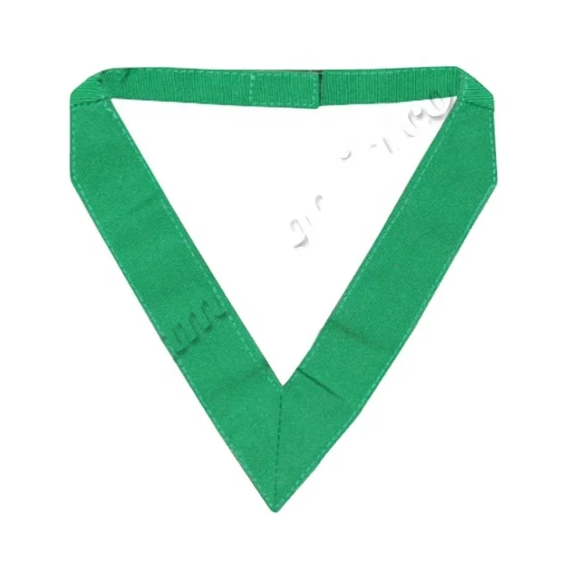 Plain Ribbon Allied Masonic Degree  Past Masters Collarette