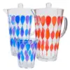 Blue, Purple, Orange, Red