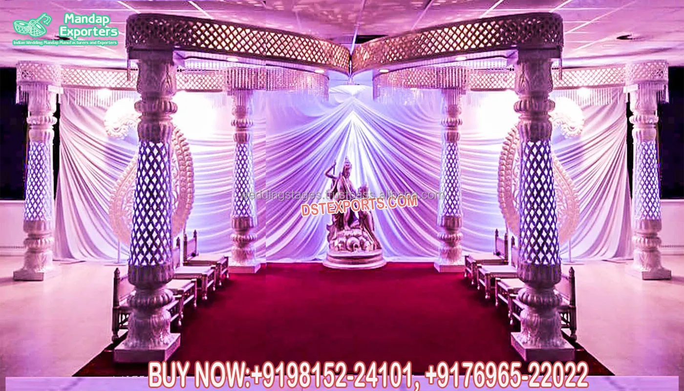 Breathtaking Hindu Wedding Mandap Decoration Setup Amazing Indian ...