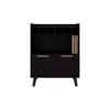 Black/Ligth Oak Color
